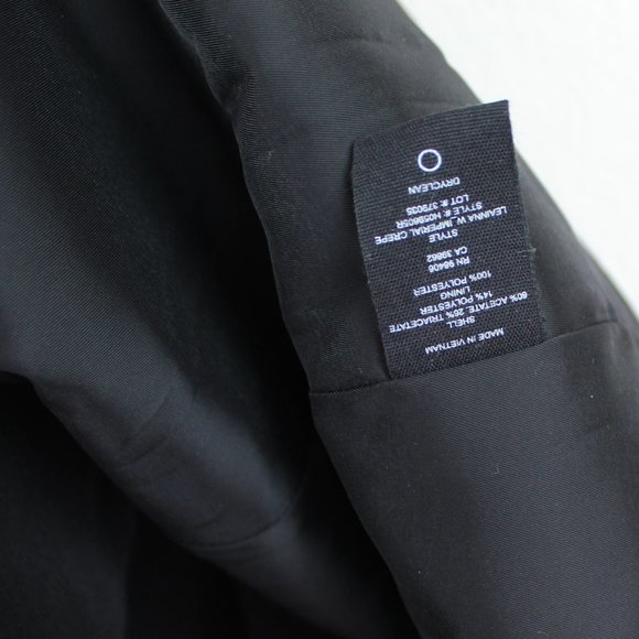 NWT Theory Leainna One-Shoulder Cocktail Dress - Picture 10 of 11